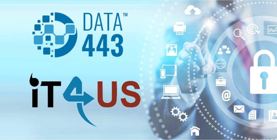 Data443 and It4us cybersecurity companies came together for the market extension