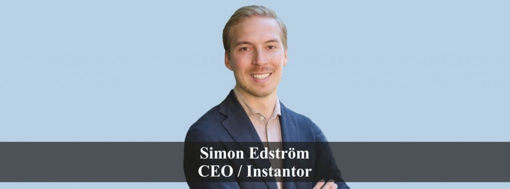Simon Edström CEO at Instantor