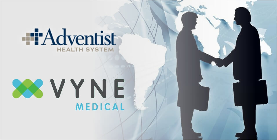 Vyne Medical partnership with Adventist Health System