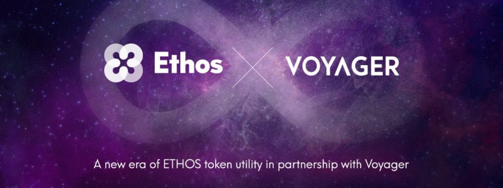 Ethos to Offer Cashback to ETHOS Token Holders that Trade on Voyager Platform