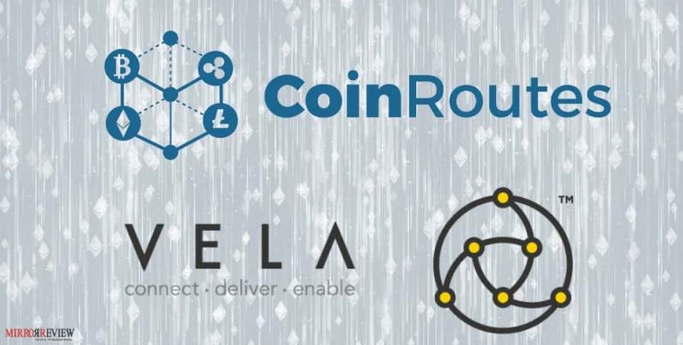 Vela partners CoinRoutes