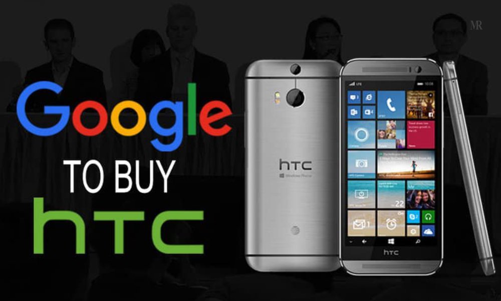 2017 – Buys part of HTC History of Google