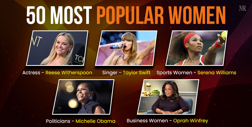 50 Most Popular Women