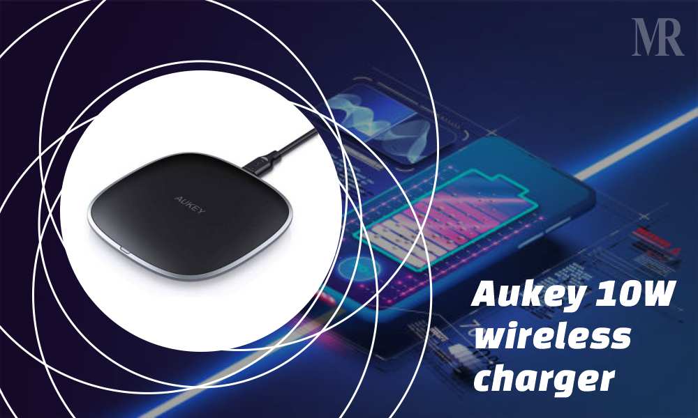Visual Represenation of Aukey 10W wireless charger