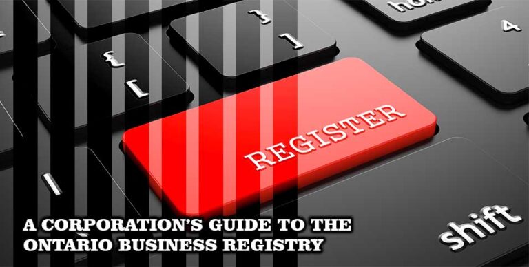 Ontario Business Registry