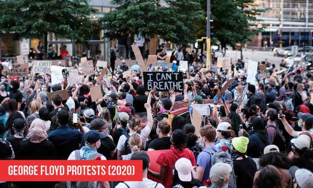 George Floyd protests Anonymous Hacktivism - George Floyd protests