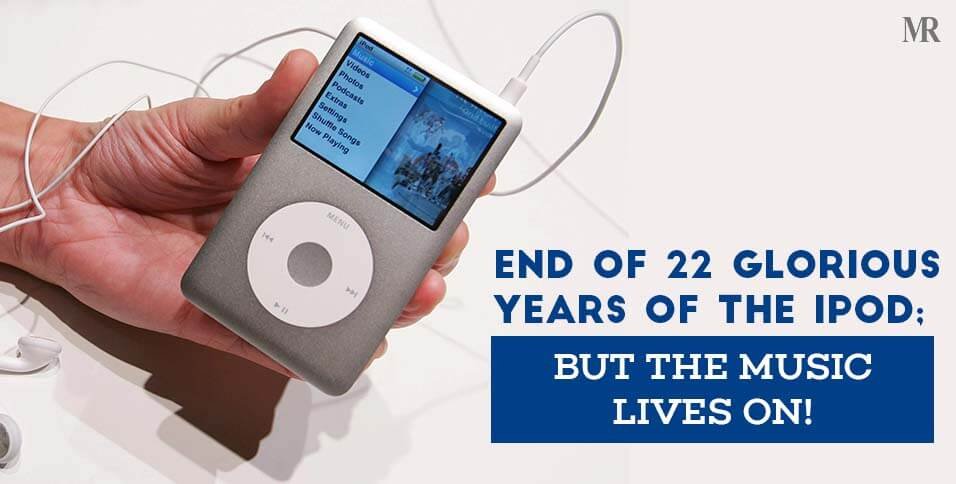 Apple discontinues the iPod