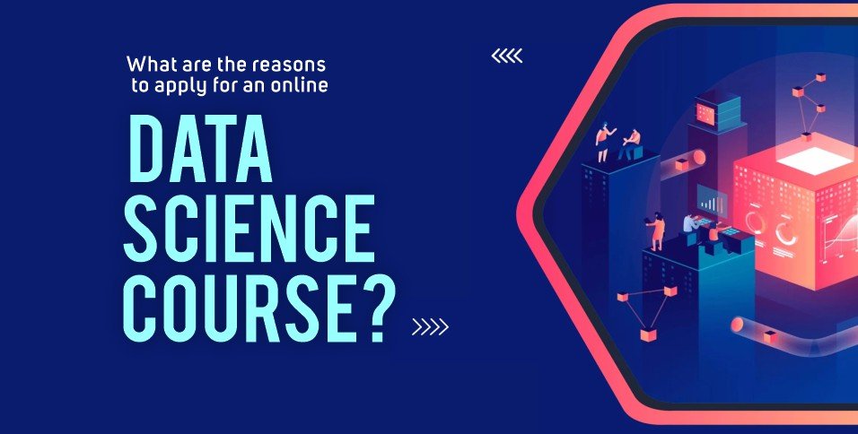 What are the reasons to apply for an online data science course?