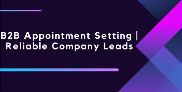 B2B Appointment Setting Reliable Company Leads