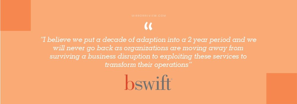 I believe we put a decade of adoption into a 2 year period and we will never go back as organizations are moving away from surviving a business disruption to exploiting these services to transform their operations
