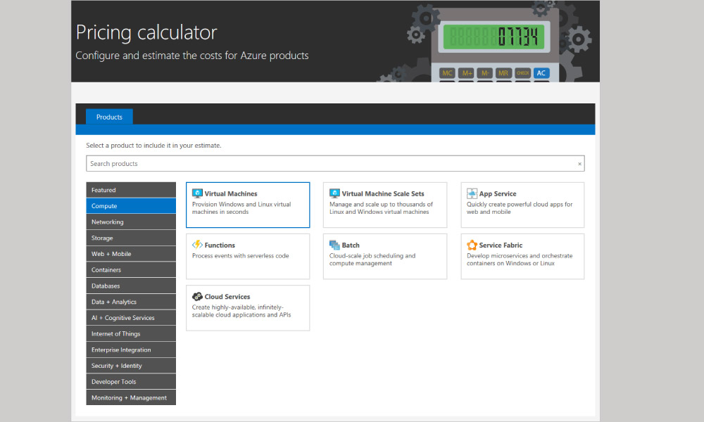 What Is the Azure Calculator? 