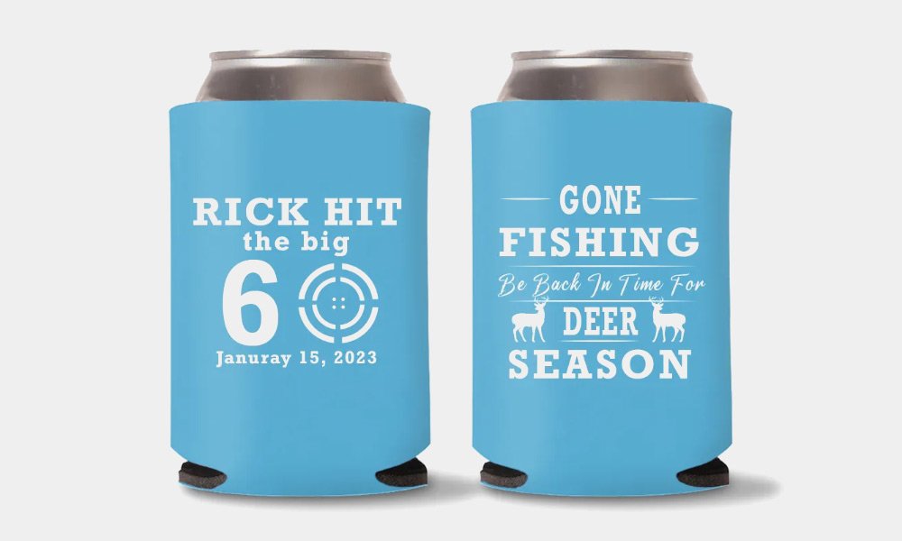 Themed Koozies: Celebrating Hobbies and Interests Cheers-to-60-Years_-Unique-Ideas-for-Personalized-60th-Birthday-Koozies-sub-image