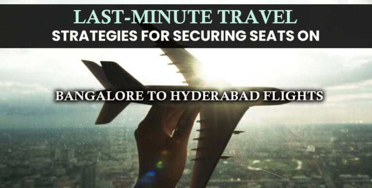 Bangalore to Hyderabad Flights