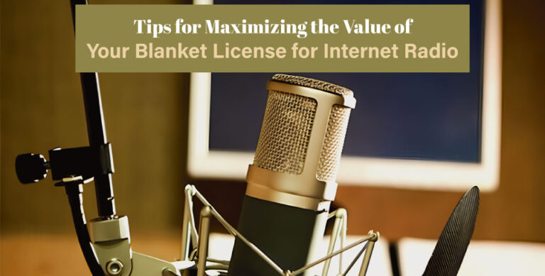 Blanket License for Internet Radio