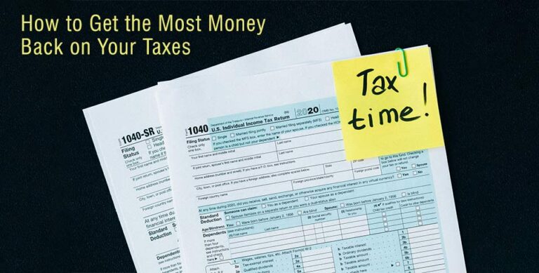 Most Money Back on Your Taxes