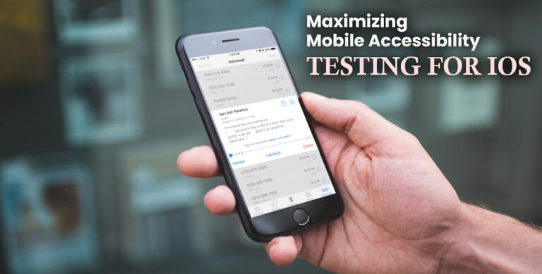 Mobile Accessibility Testing