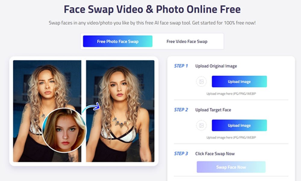 iSmartta Video Face Swap Tool