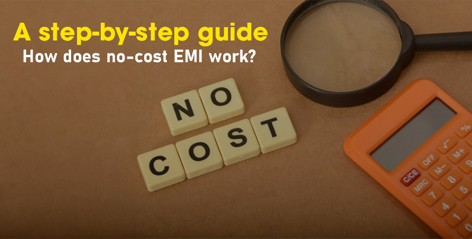 How does no-cost EMI work