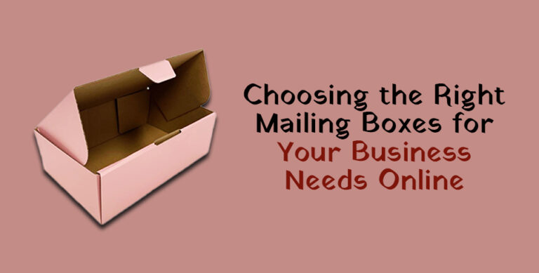 Mailing Boxes