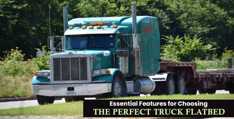 Perfect Truck Flatbed