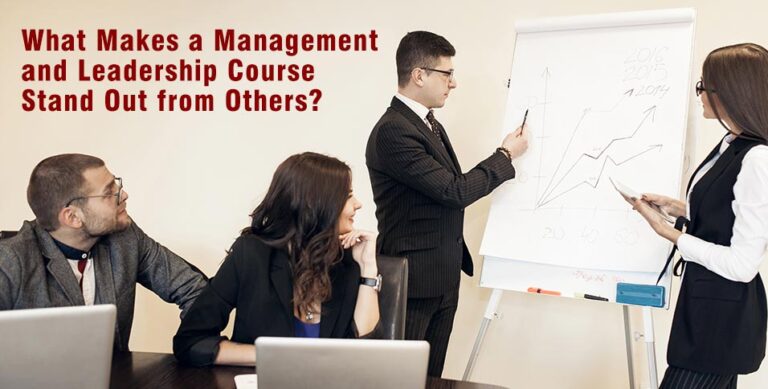 Management and Leadership Course