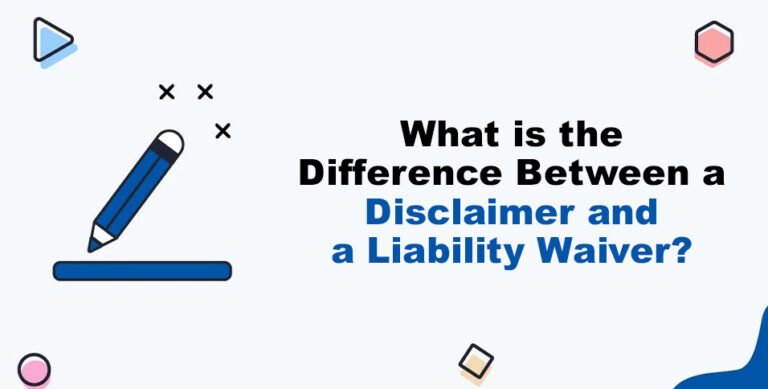 Disclaimer and a Liability Waiver