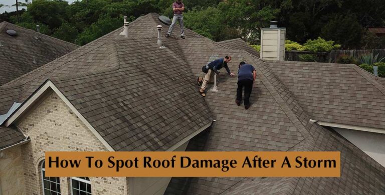 Roof Damage After A Storm