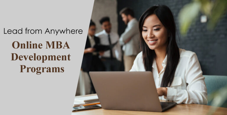 Online MBA Development Programs