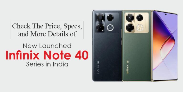 Infinix Note 40 Series
