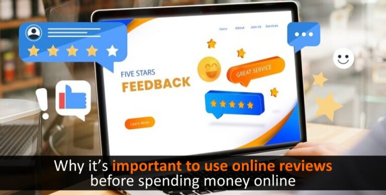 important to use online reviews