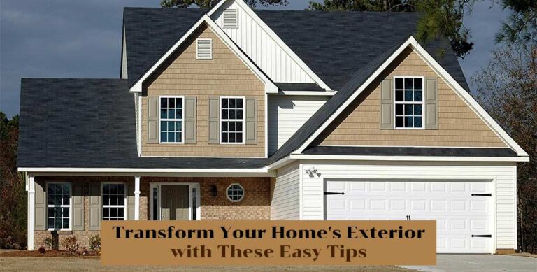 Transform Your Home's Exterior