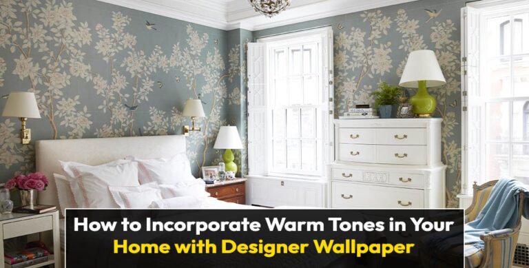 Home with Designer Wallpaper