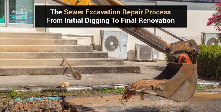 Sewer Excavation Repair Process