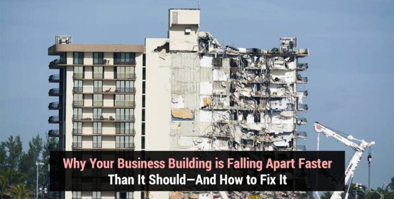 Business Building is Falling Apart Faster
