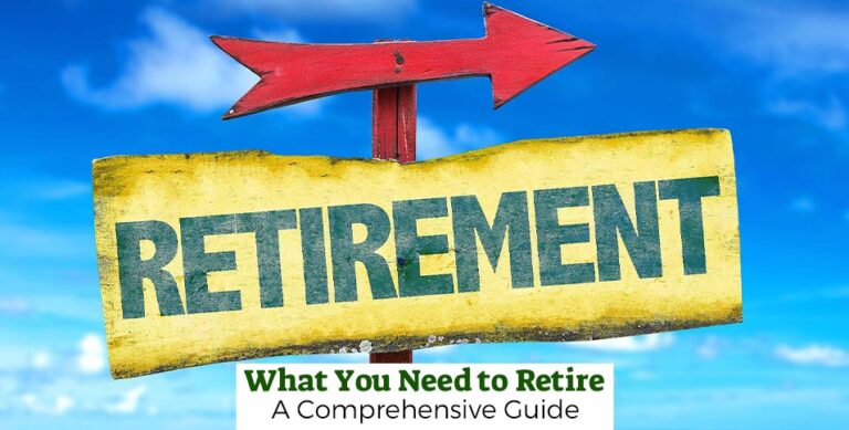 What You Need to Retire