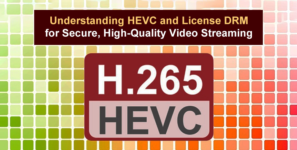 HEVC and License DRM