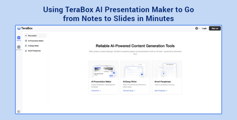 TeraBox AI Presentation Maker