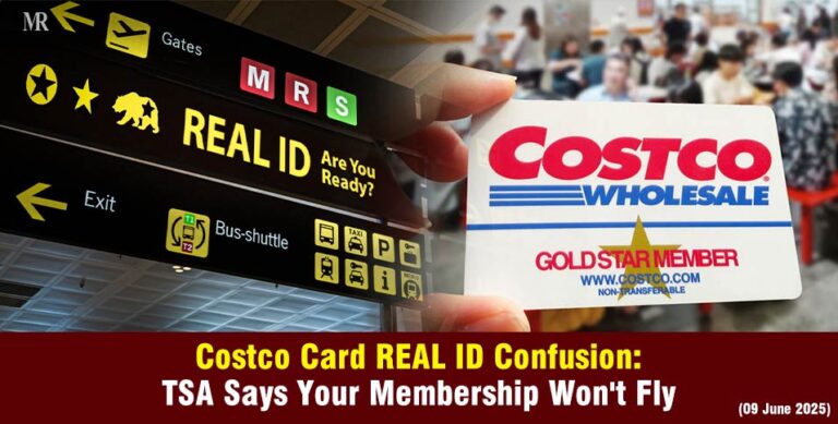 Costco Card REAL ID