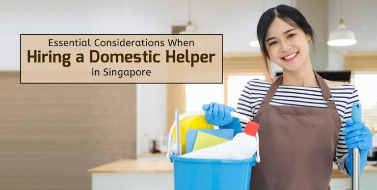 Hiring a Domestic Helper in Singapore