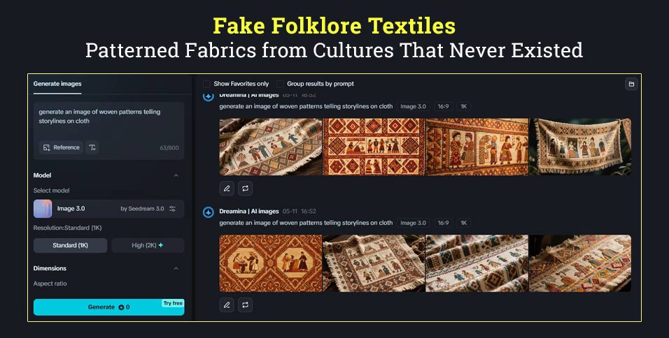 Fake Folklore Textiles