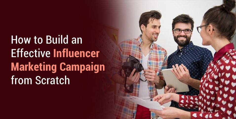 A brand team planning an influencer marketing strategy