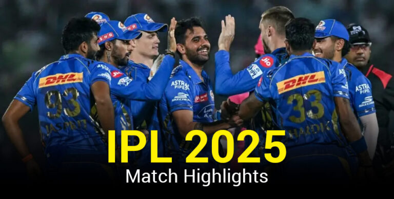 IPL 2025 Match Highlights