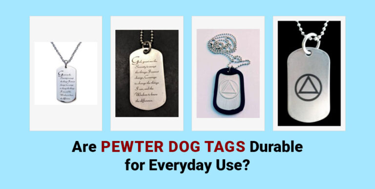 Pewter Dog Tags