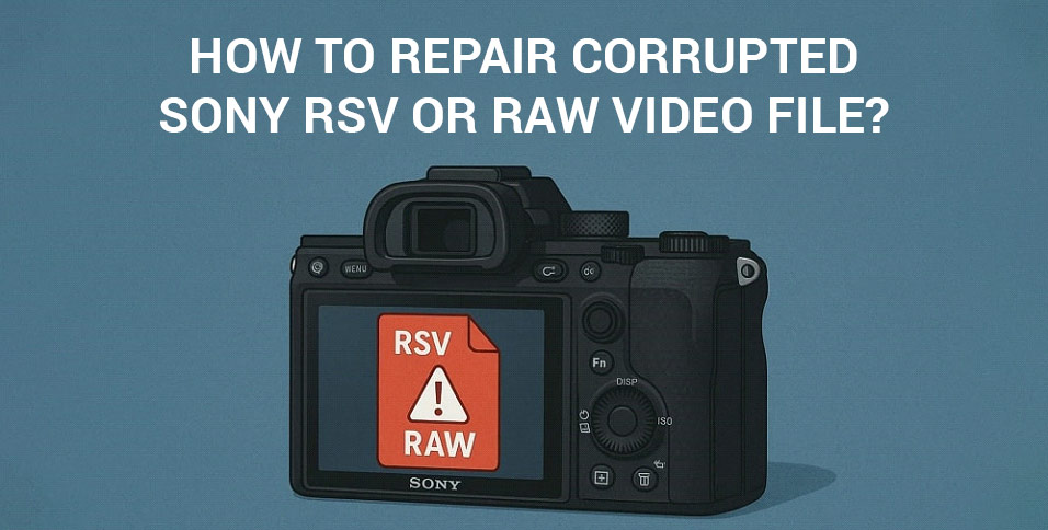 Sony RSV or RAW video