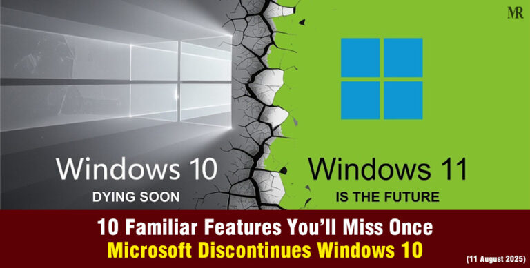 Microsoft Discontinues Windows 10
