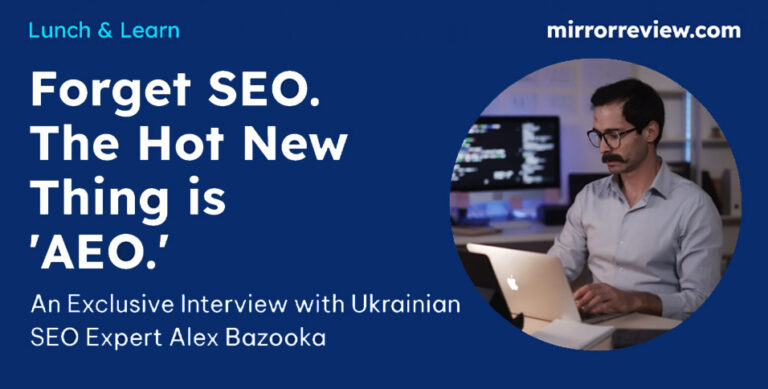 Forget SEO. The Hot New Thing is 'AEO.' An Exclusive Interview with Ukrainian SEO Expert Alex Bazooka