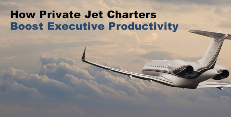 How Private Jet Charters Boost Executive Productivity