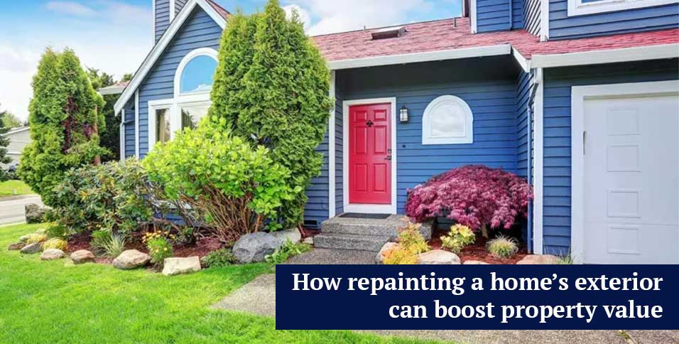 Repainting a Homes Exterior