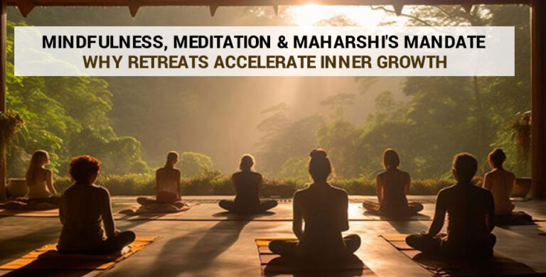 Retreats Accelerate Inner Growth