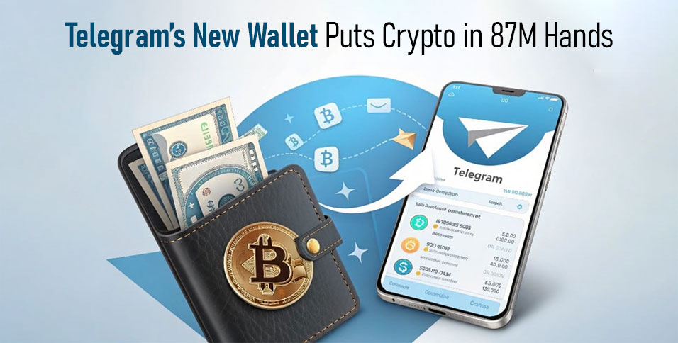 Telegram’s New Wallet Puts Crypto in 87M Hands